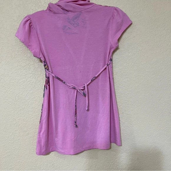 Lily Bleu girls Pink shirt with a hood size Large - Picture 2 of 11